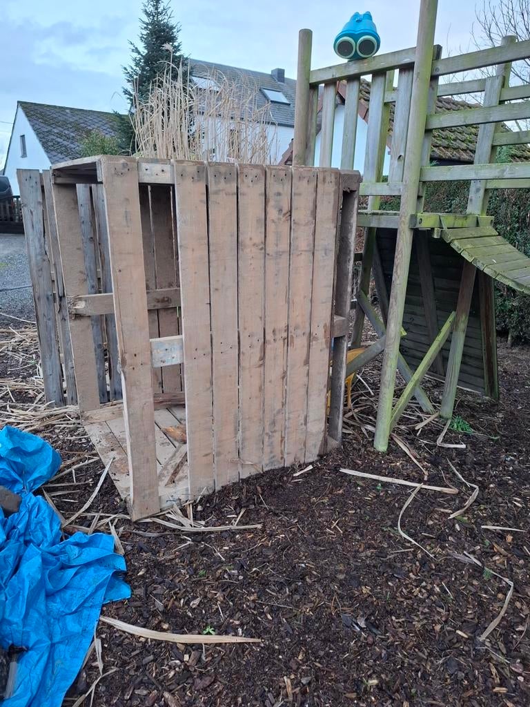 2 palox en bois pour carré potager ou abris à bois, Ophalen, Minder dan 3 meter, Hout, 1 tot 2 meter