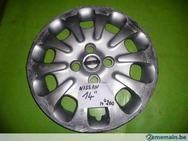 enjoliveur Nissan 14'' ( n°200) 1 pc, 14 pouces, Enlèvement ou Envoi, Utilisé, Jante(s)