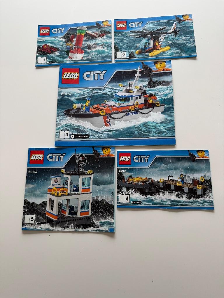 LEGO City - 60167 - Kustwacht Hoofdkwartier, Kinderen en Baby's, Speelgoed | Duplo en Lego, Ophalen, Gebruikt, Complete set, Lego