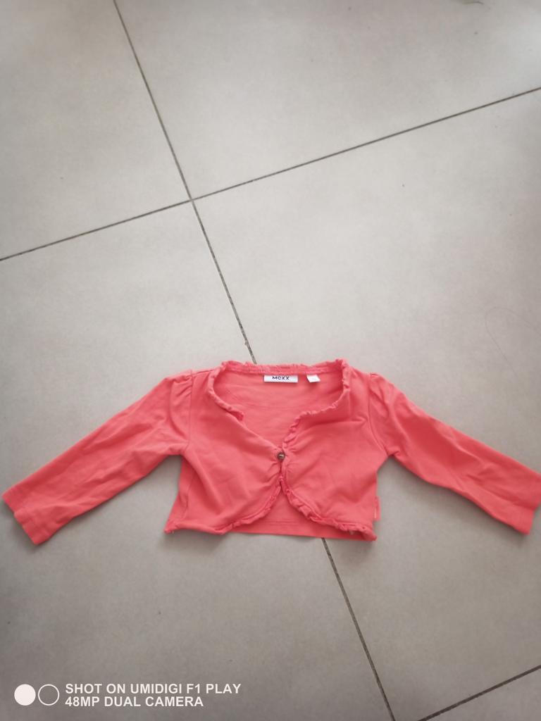 Bolero Mexx, Kinderen en Baby's, Babykleding | Maat 68, Mexx, Ophalen of Verzenden, Zo goed als nieuw, Truitje of Vestje