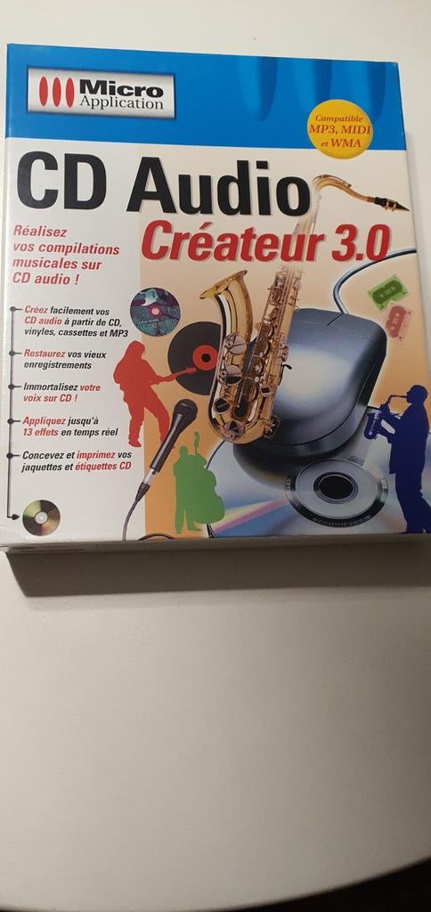 CDRom  CD Audio créateur, Computers en Software, Educatie- en Cursussoftware