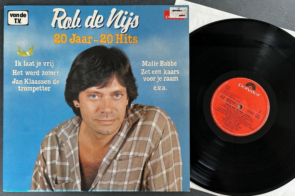 ROB DE NIJS - 20 Jaar - 20 Hits ( LP ), Verzenden, Zo goed als nieuw, 12 inch, Pop