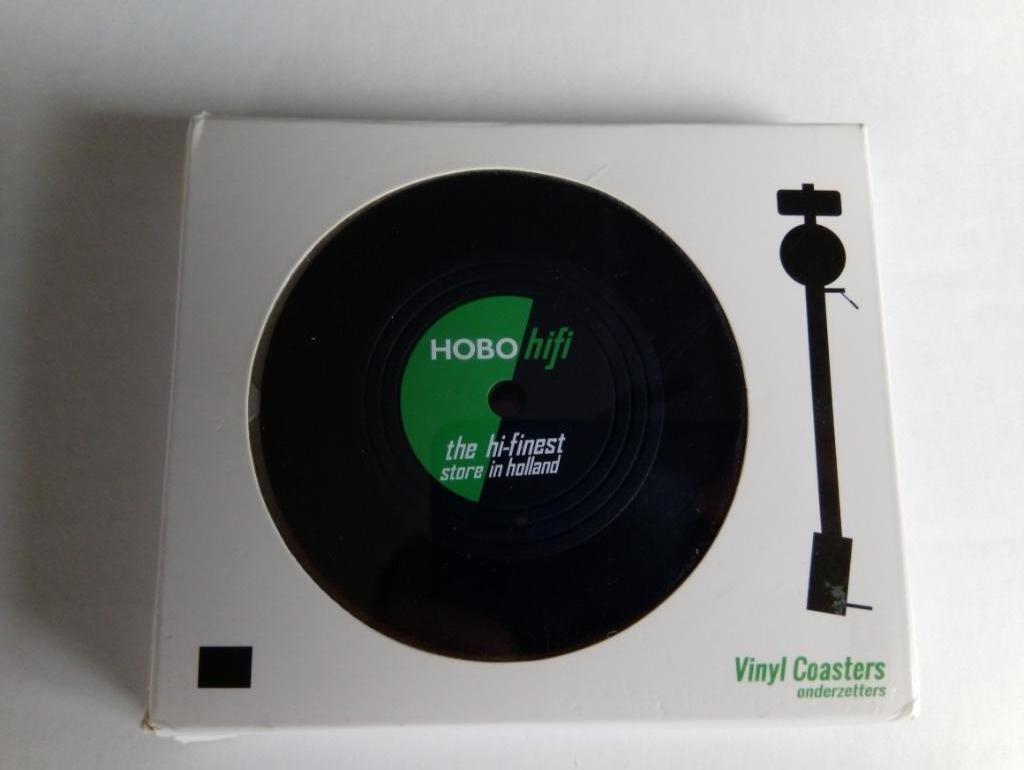 🎧🎶💿🎹  🎶🎧🎛️📀Sous-verres en vinyle de HOBO HIFI NL, Enlèvement ou Envoi, Comme neuf