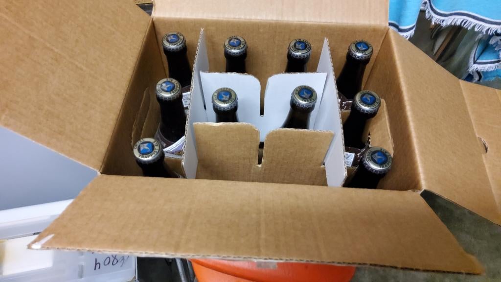 ORVAL.5 Bouteilles Année 2015 + 5 Bouteilles Année 2008, Collections, Enlèvement ou Envoi, Bouteille(s)