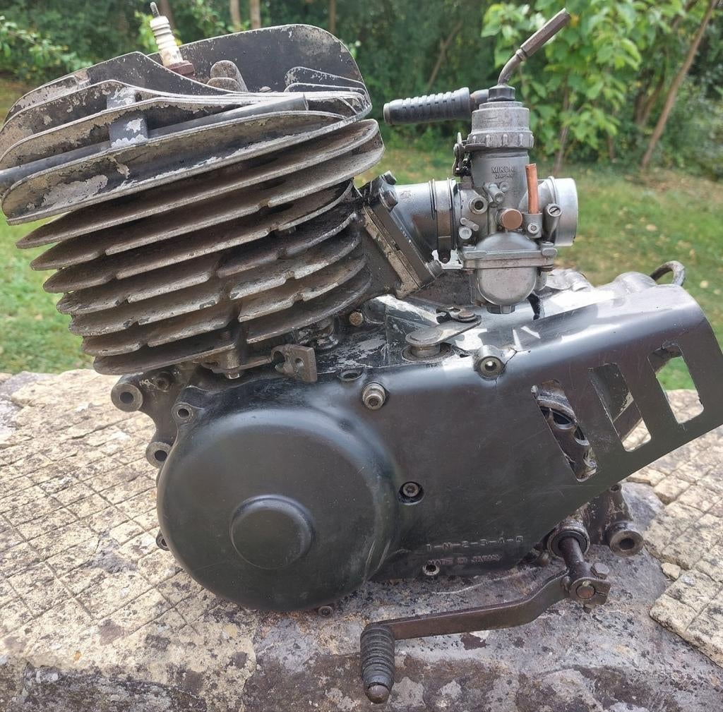 Yamaha DT 250 MX-motor (1977-1981), Motoren, Ophalen of Verzenden, Gebruikt