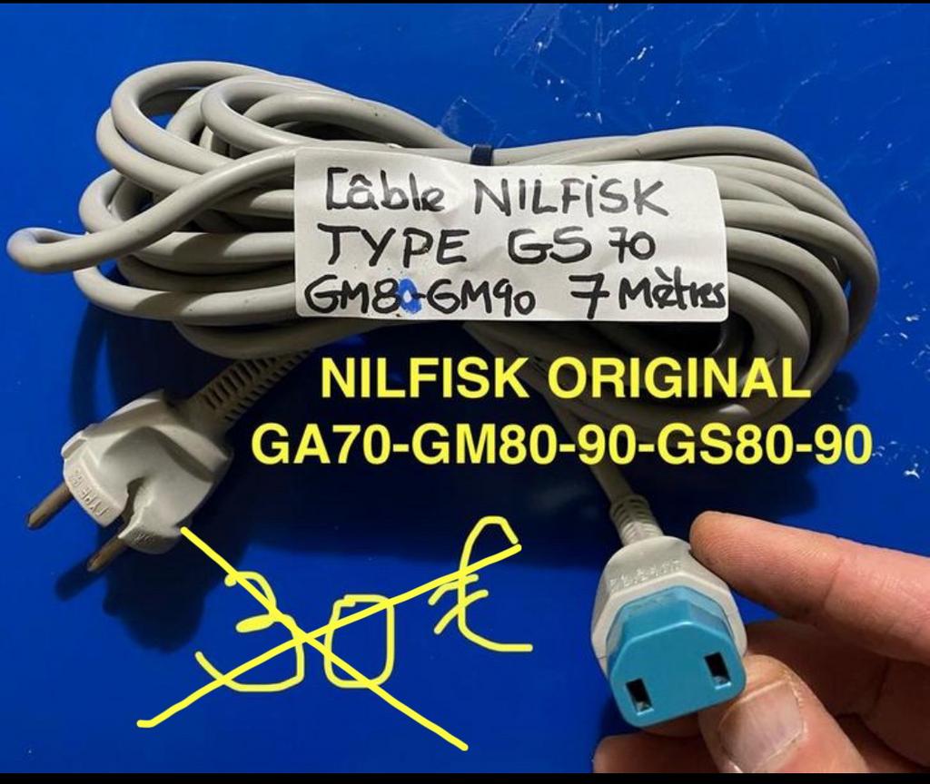 Câble aspirateur Nilfisk ORIGINAL, prix 10€, Antiquités & Art, Enlèvement ou Envoi