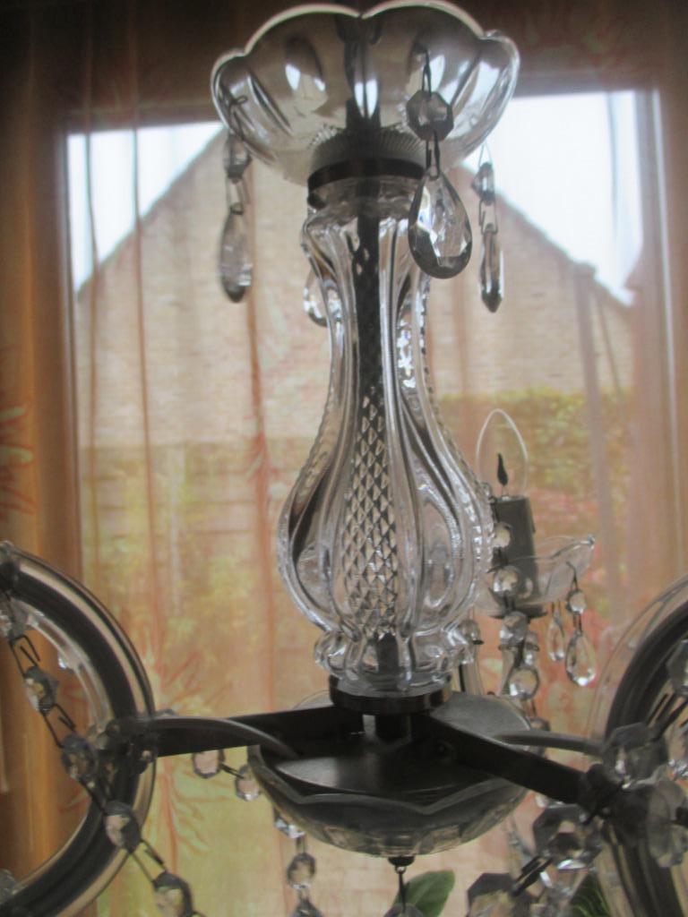 lustre en cristal, Enlèvement ou Envoi, Utilisé