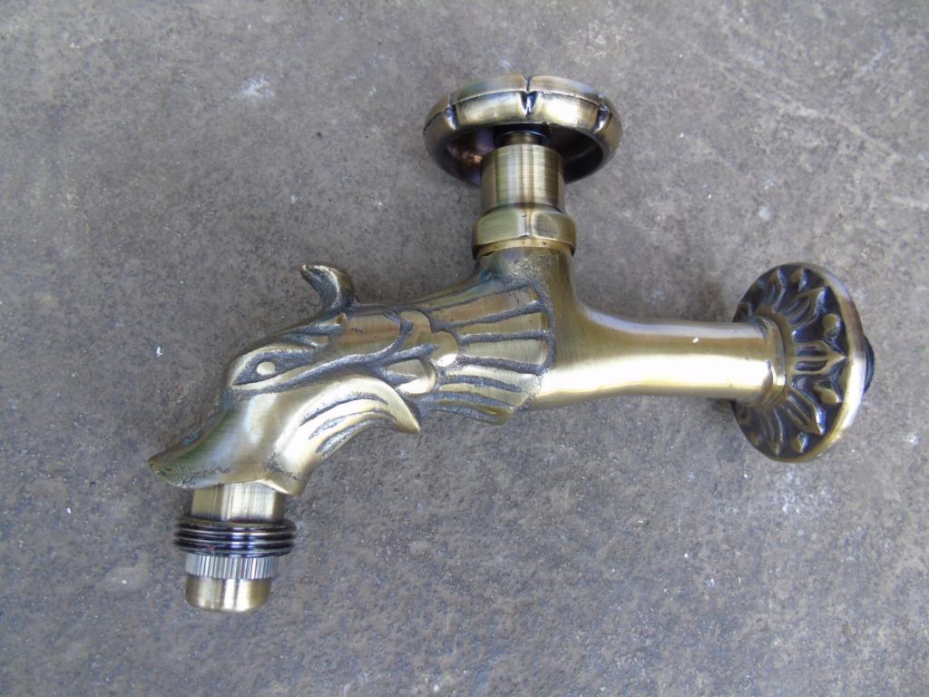 robinet gargouille laiton patinée bronze ..., Enlèvement, Neuf