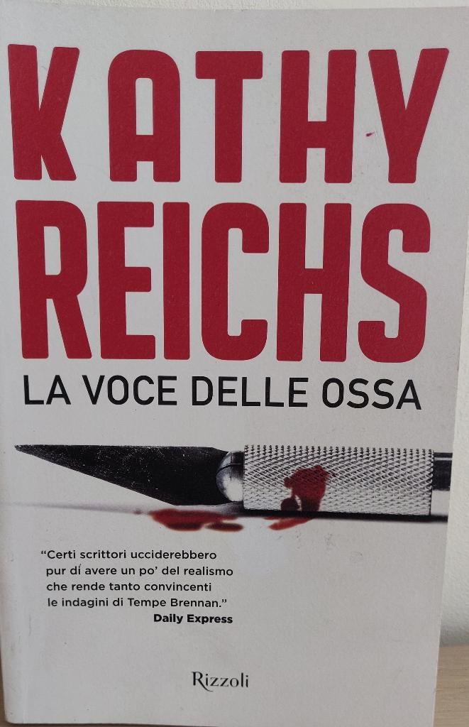 La voce delle ossa, Fictie, Italiaans, Kathy Reichs, Ophalen