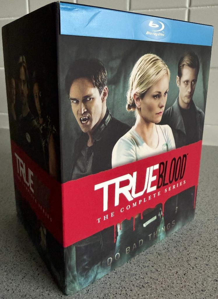True Blood, l'intégrale de la série en Blu-Ray (7 saisons), Enlèvement ou Envoi, Comme neuf, Drame, Coffret