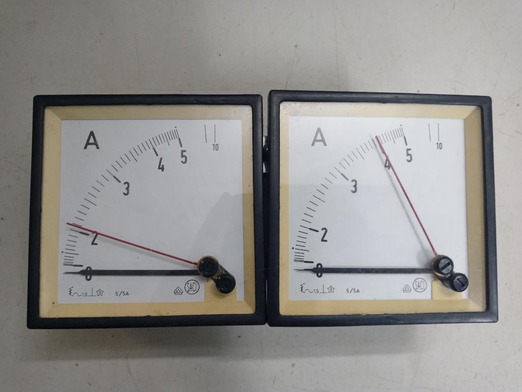 paneel Amp meters, Enlèvement, Comme neuf, Électricité