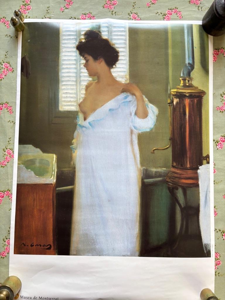 poster Ramon Casas i Carbo Before the bath, Enlèvement ou Envoi