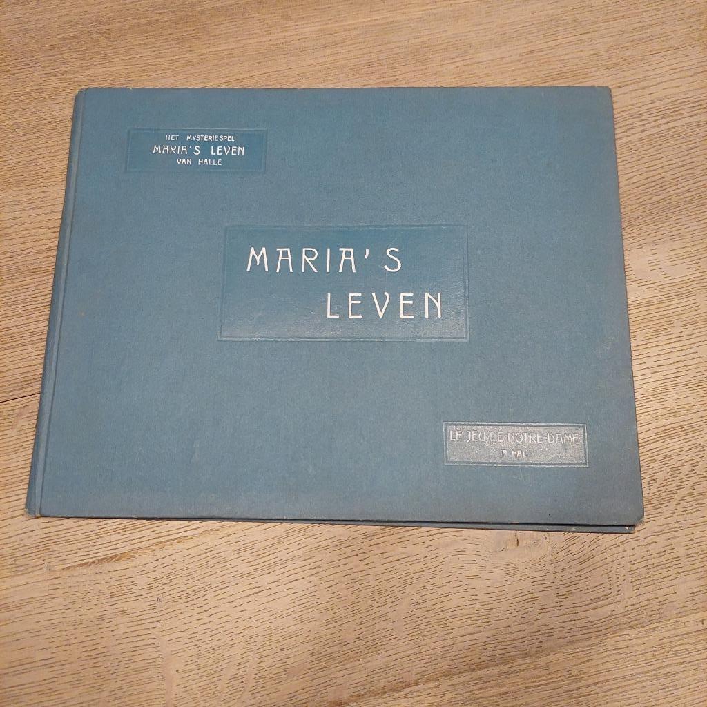 boekje "Maria's leven", Boeken, Kunst en Cultuur | Dans en Theater, Ophalen of Verzenden, Zo goed als nieuw, Toneel
