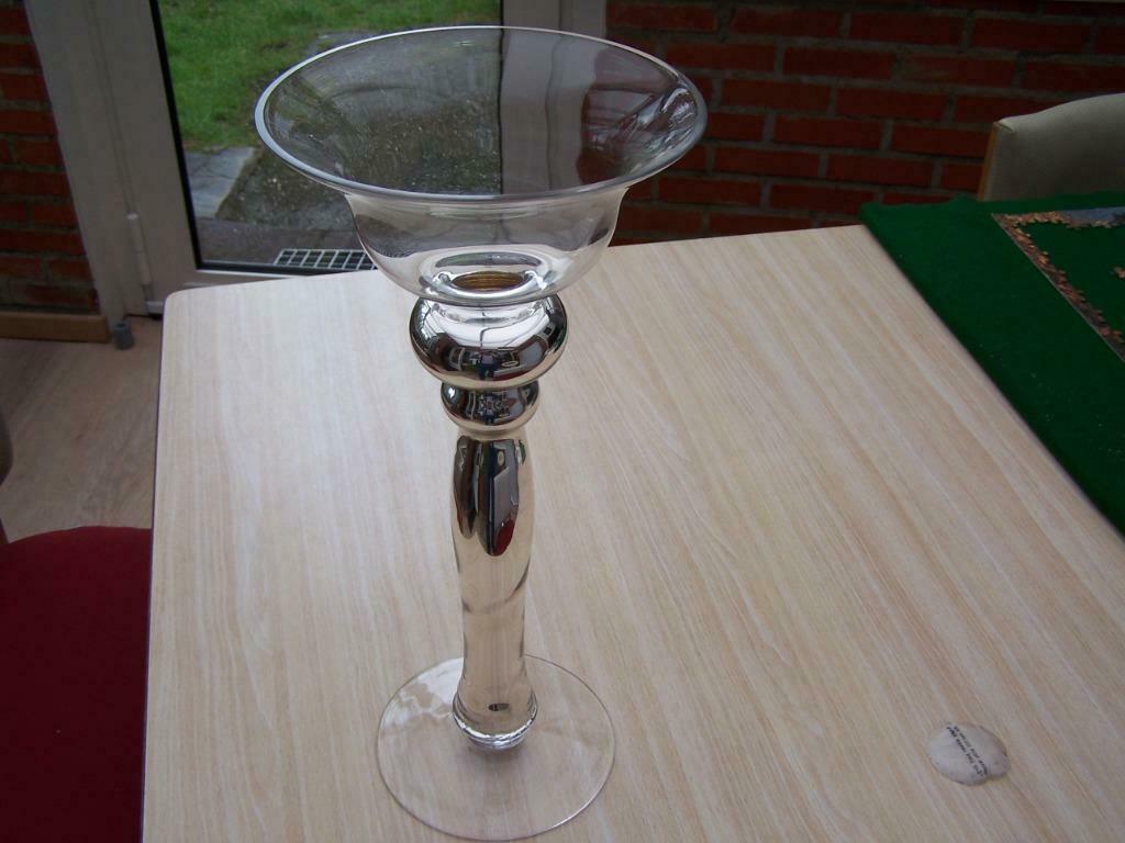 glazen coupe op glazenvoet, Enlèvement, Comme neuf