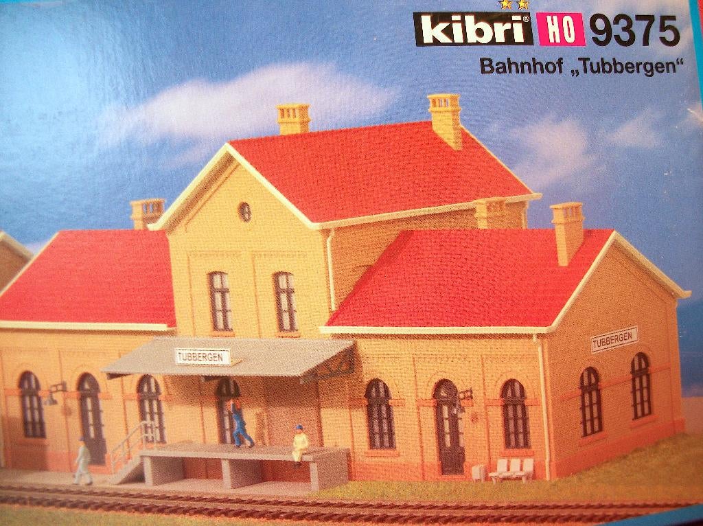 Kibri 9375  - Gare de type nord - SNCB, SNCF ... ou autres, Neuf, Autres marques, Enlèvement ou Envoi, Pont, Tunnel ou Bâtiment