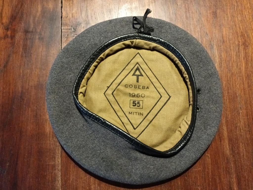 1960 ABL barret in nieuwe staat, Ophalen of Verzenden, Landmacht, Helm of Baret