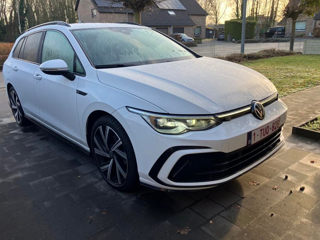 Vw Golf 8 Variant R-line, Auto's, USB, Wit, 96 kW, Break