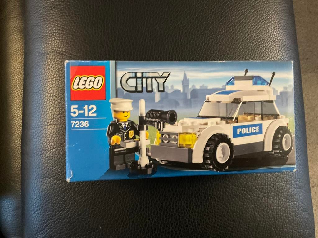 Lego 7236 City police car, Ophalen of Verzenden, Zo goed als nieuw, Lego