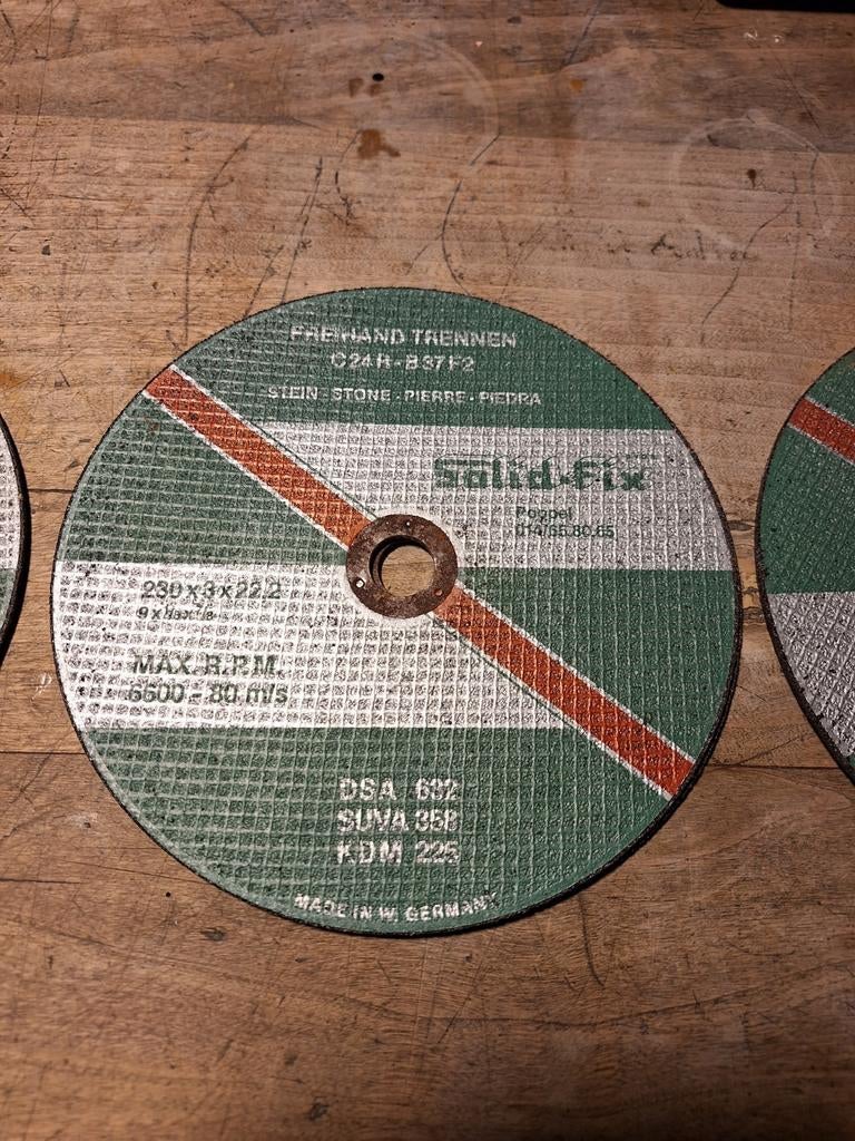 Te koop: Ongebruikte slijpschijven 5 stuks, Enlèvement ou Envoi, Neuf, Meuleuse d'angle