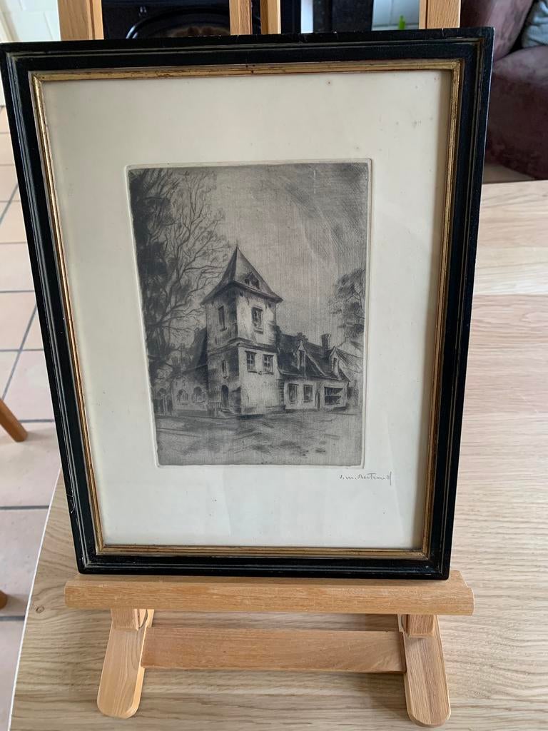 Bertrand J. M. : Hof ten Horen, Uccle , Le Cornet, Antiquités & Art, Enlèvement