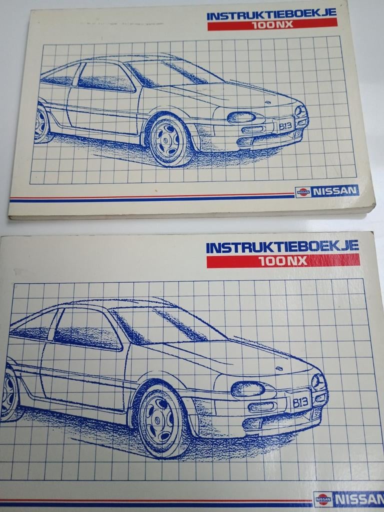 Instructieboekje Nissan 100 NX 1991, Enlèvement ou Envoi, Comme neuf, Nissan