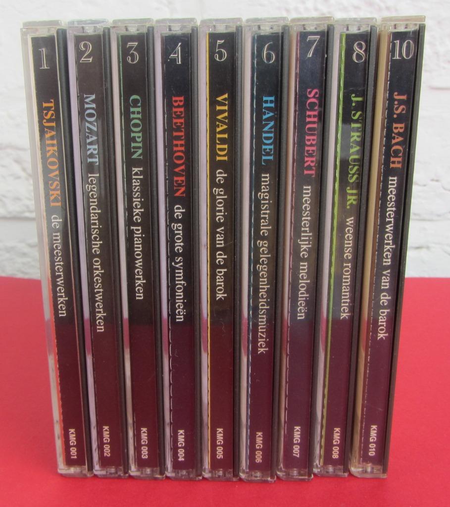 Klassieke Muziek-Collectie - De Agostini - 9 CD's, Ophalen of Verzenden, Romantiek, Gebruikt, Overige typen