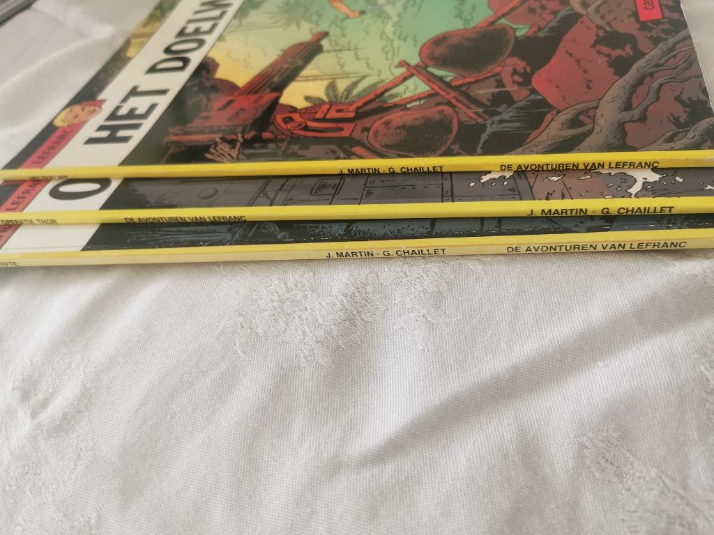 Lefranc - diverse strips, Enlèvement ou Envoi, Comme neuf