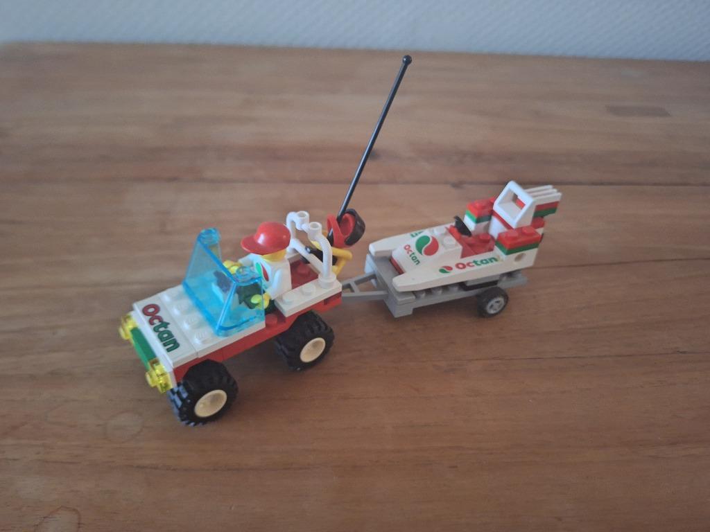 lego town octan jeepje met boot 6663, Enlèvement ou Envoi, Utilisé, Ensemble complet, Lego