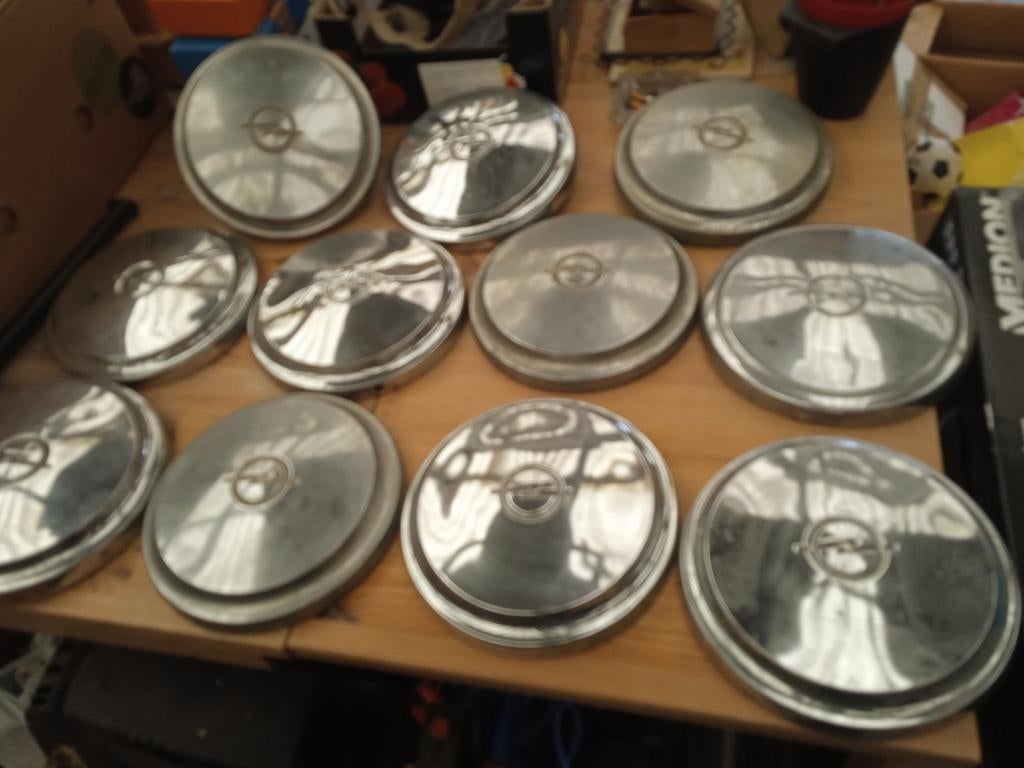 11 wieldoppen Opel oldtimer ...diameter 240mm, Enlèvement, Comme neuf