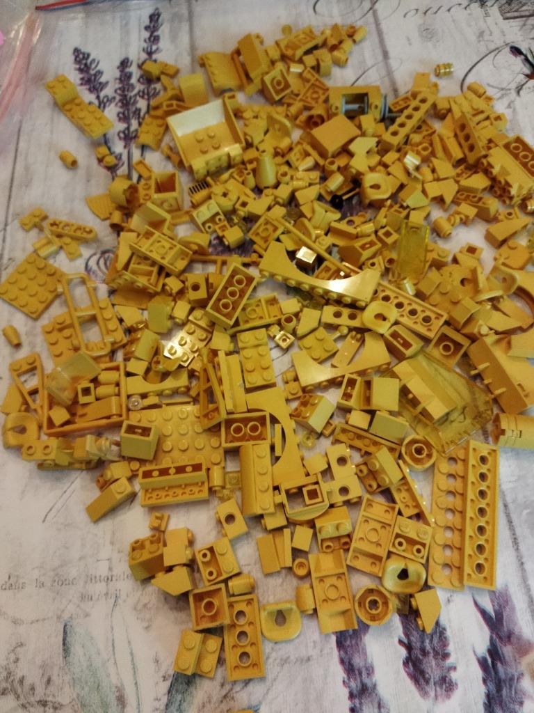 lot de legos jaunes, Enlèvement ou Envoi, Comme neuf, Briques en vrac, Lego
