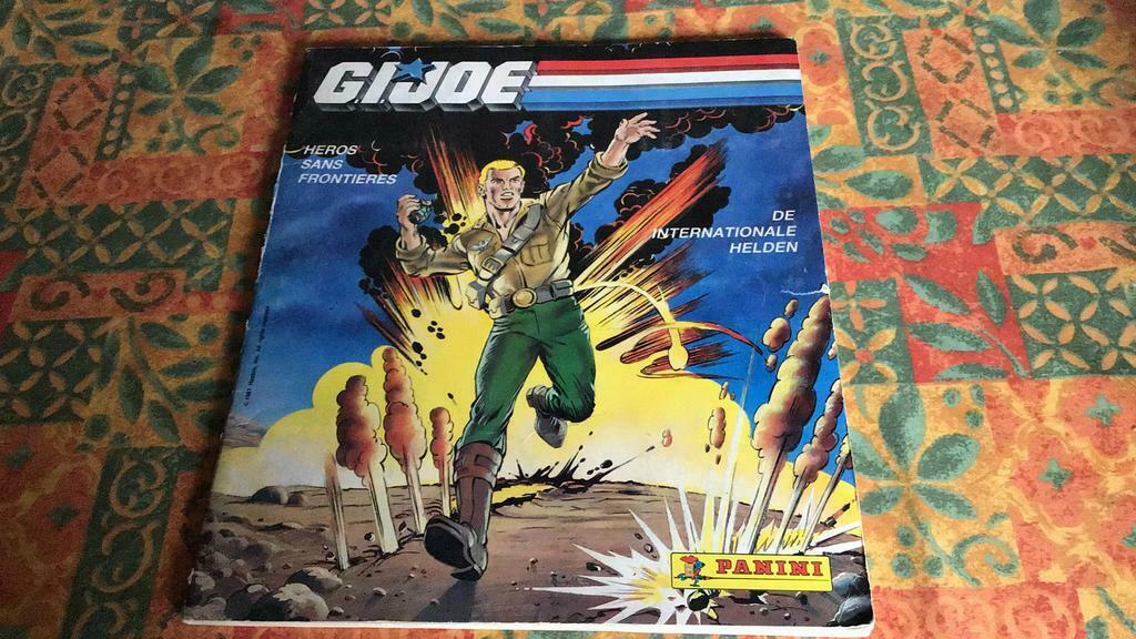 G.I.JOE(t), Ophalen of Verzenden, Gelezen, Panini, Plaatjesalbum