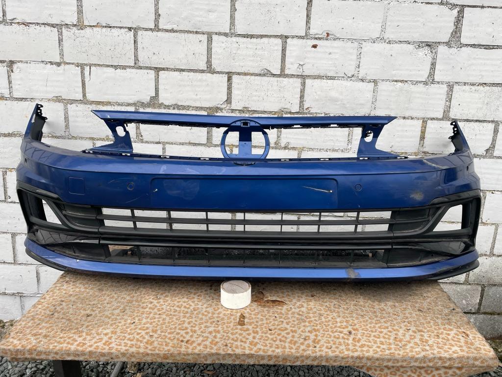 PARE-CHOCS VOLKSWAGEN POLO 2G0807217A R-LINE, Volkswagen, Utilisé, Avant, Enlèvement ou Envoi