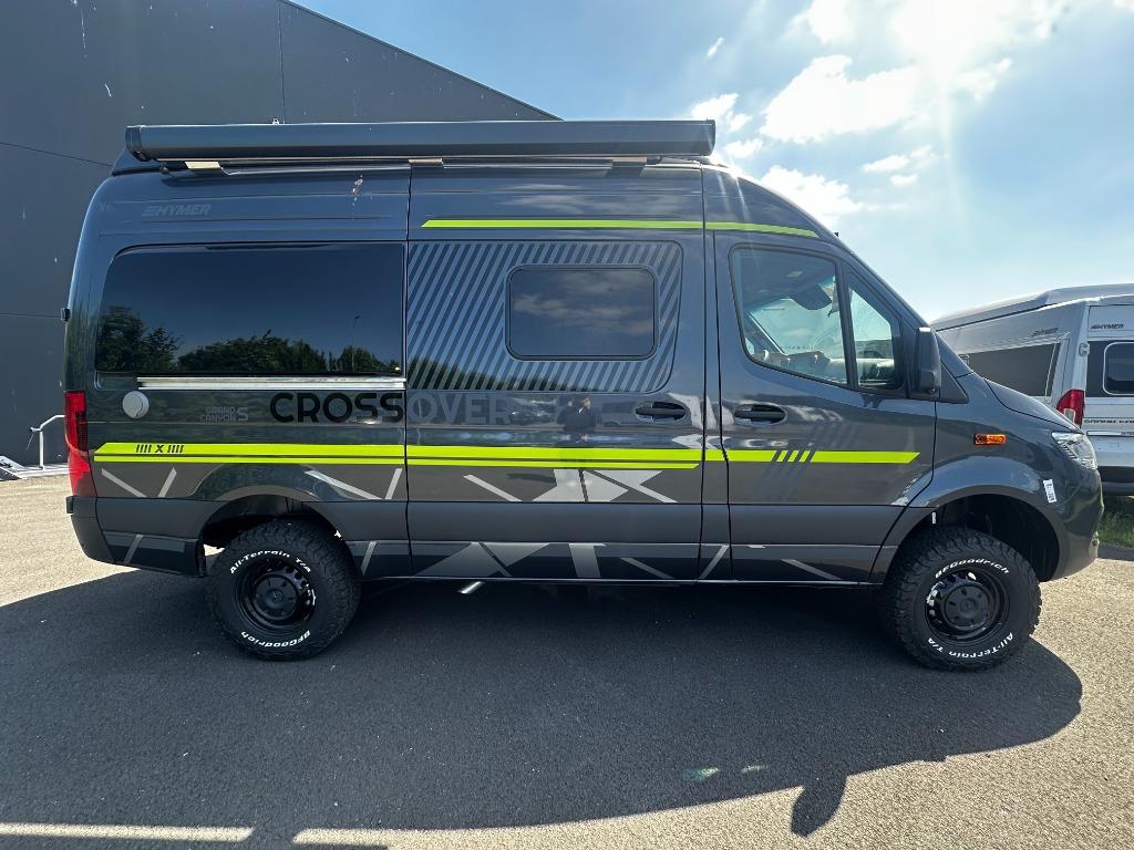 Hymer Grand Canyon S Crossover 4x4, Caravans en Kamperen, Automaat, Buscamper of Camperbus, Ringverwarming, Raamblindering