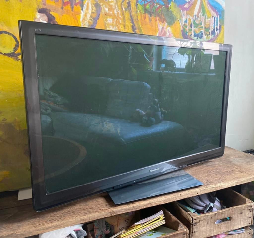 Tv Panasonic Viera 52 Inch, Ophalen, Zo goed als nieuw, Panasonic