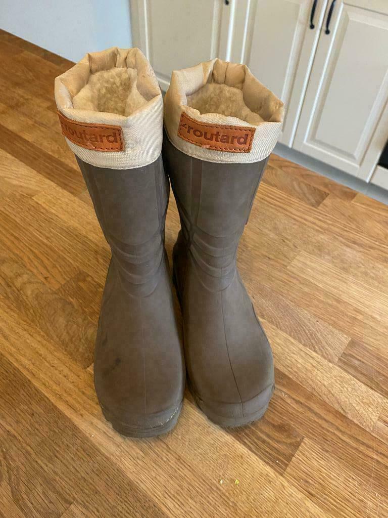 Bottes en caoutchouc avec doublure enfant 31/32, Ophalen of Verzenden, Laarzen