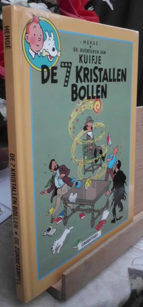 dubbel album kuifje  de 7 kristallen bollen / de zonnetempel, Eén stripboek, Ophalen of Verzenden, Zo goed als nieuw, Hergé