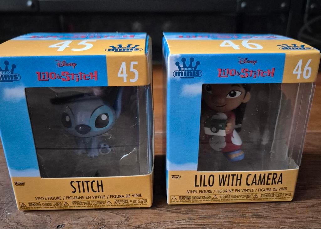 Funko minis. Lilo en stitch. 5 euro per stuk, Ophalen of Verzenden