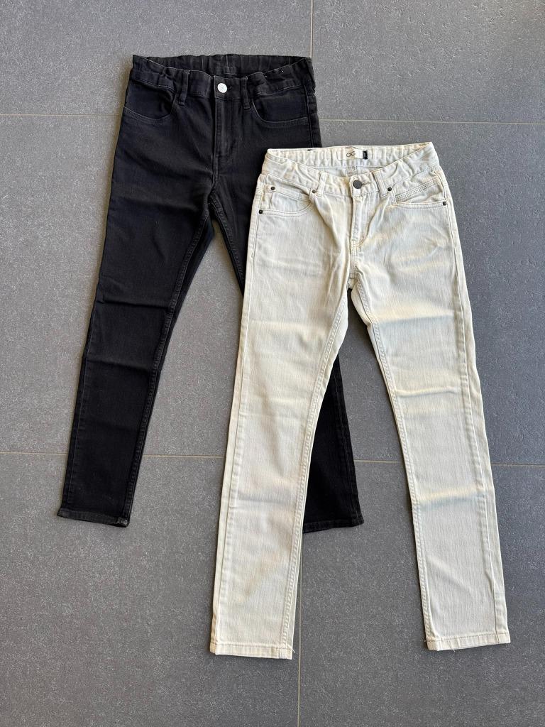 Set van 2 jeansbroeken CKS en H&M maat 10 jaar, Broek, Cks, Ophalen of Verzenden, Zo goed als nieuw