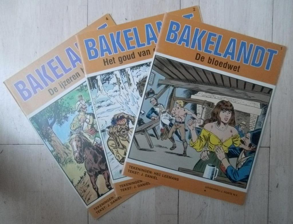 strips Bakelandt (herdruk), Boeken, Ophalen of Verzenden