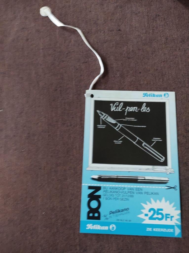 Bladwijzer pelikan 1989, Verzamelen, Ophalen of Verzenden