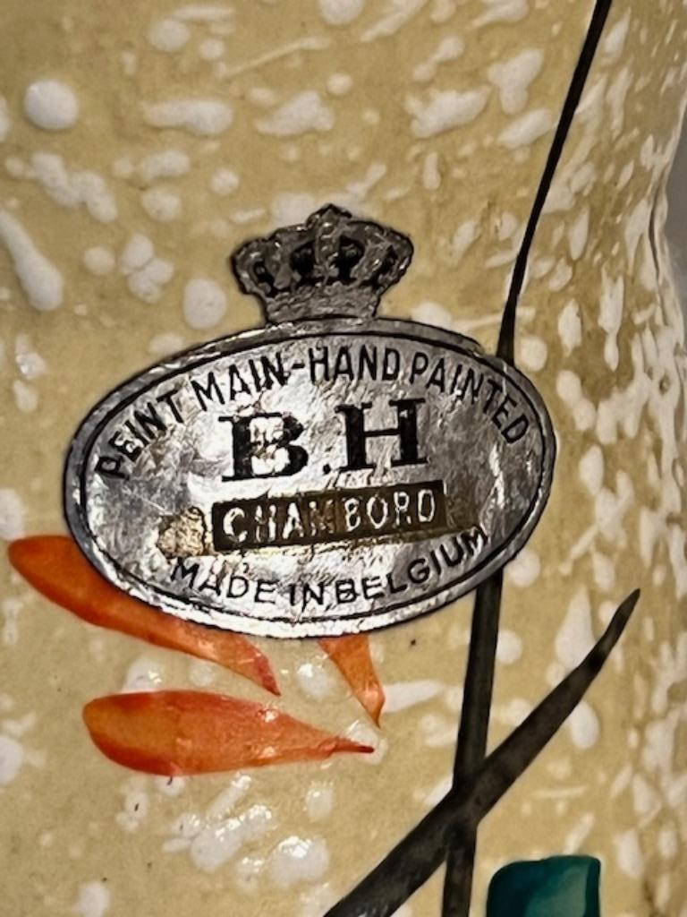 Vintage B.H. Chambord Bequet vaas 1950's, Ophalen