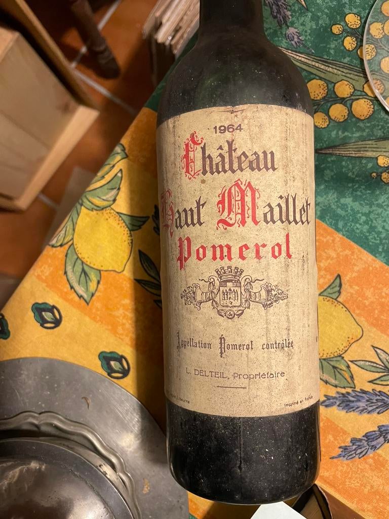 Pomerol 1964 haut maillet, Enlèvement, Comme neuf