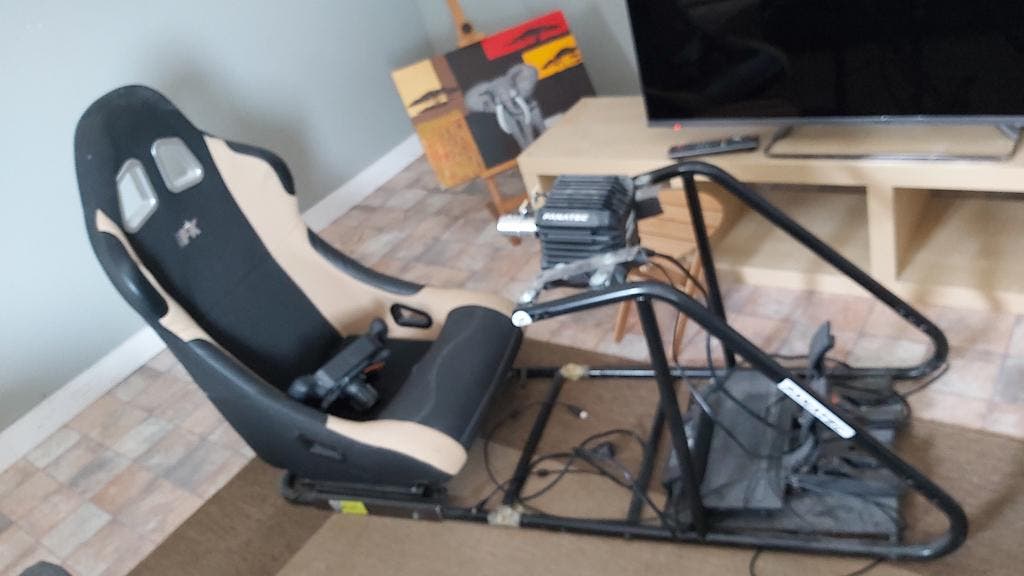 Volant gamer Fanatec avec siège baquet pour PC/xbox