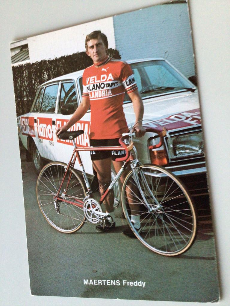 Wielerkaart team flandria freddy maertens, Envoi, Comme neuf