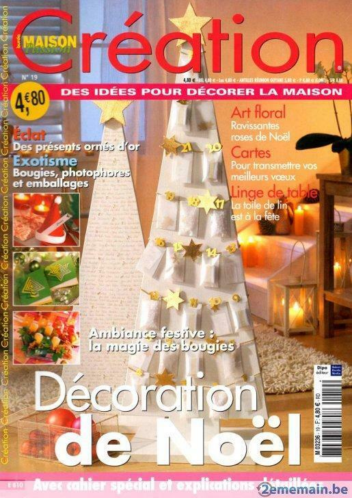 revue Burda Maison Passion Cration n°19 décoration de Noël, Enlèvement ou Envoi, Neuf