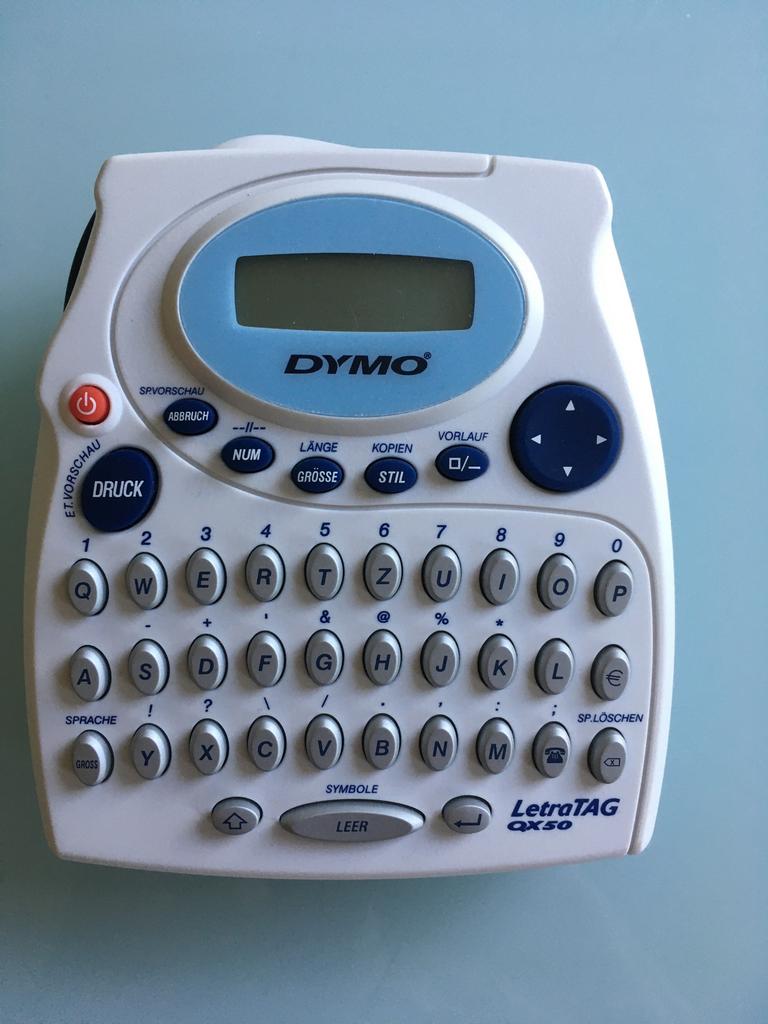 Labelprinter, Ophalen, Qwerty, Zo goed als nieuw, Tape-label