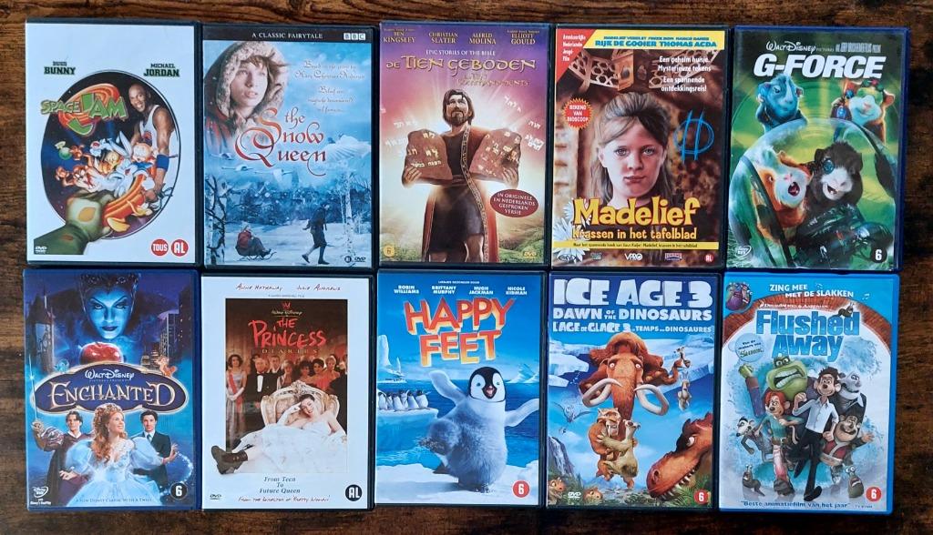 DVD - Jeugd - 10 stuks, Cd's en Dvd's, Ophalen of Verzenden, Gebruikt, Film
