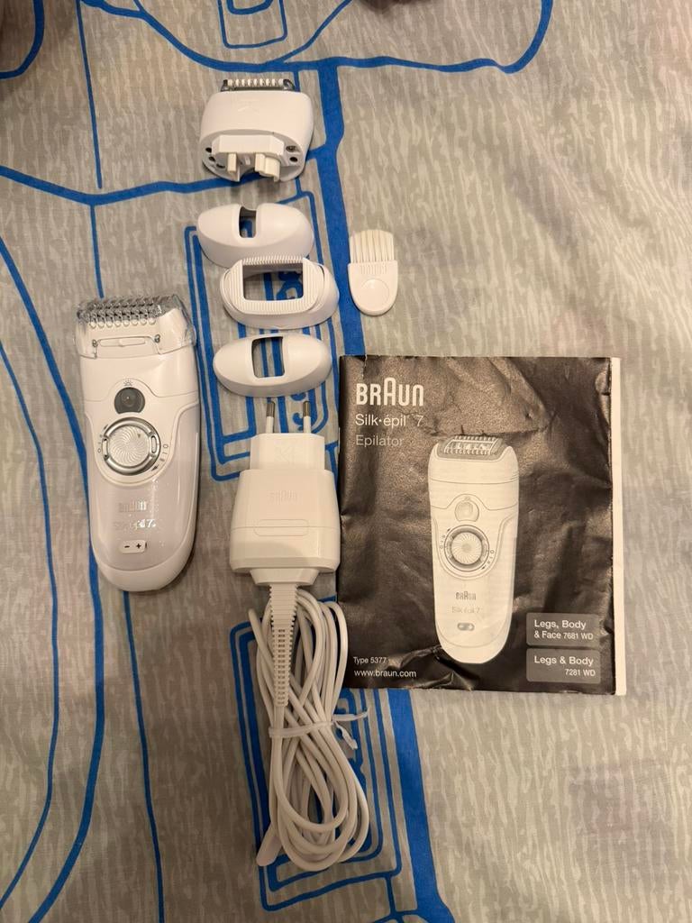 Braun silk epil epilator, Ophalen of Verzenden, Zo goed als nieuw