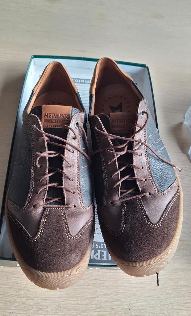 Schoenen Mephisto bruin maat 42,5 - 99 euro, Chaussures à lacets, Comme neuf, Brun, Enlèvement