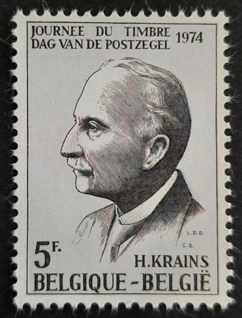 België: OBP 1713 ** Dag van de postzegel 1974., Frankeerzegel, Ophalen of Verzenden, Zonder stempel, Postfris